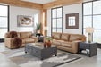 Lombardia Tumbleweed Leather Living Room Set - Gate FurnitureLiving Room Set