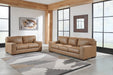 Lombardia Tumbleweed Leather Living Room Set - Gate FurnitureLiving Room Set