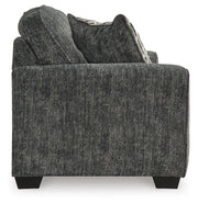 Lonoke Gunmetal 2 Loveseats, Oversized Chair and Ottoman - 50504U7