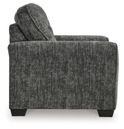 Lonoke Gunmetal 2 Loveseats, Oversized Chair and Ottoman - 50504U7