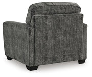 Lonoke Gunmetal 2 Loveseats, Oversized Chair and Ottoman - 50504U7