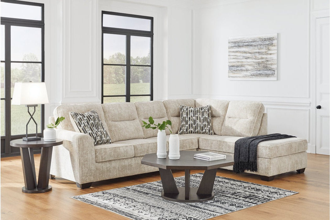 Lonoke Parchment 2 - Piece Sectional with Chaise - Gate FurnitureSectional