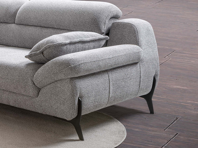 Lorenzo Convertible Sofa in Grey - 200-ST-LOR-SOFT13-3