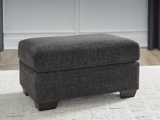 Loreo Ebony Ottoman - 6310114