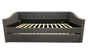 Loretta Gray Twin Daybed - Lara FurnitureDaybed
