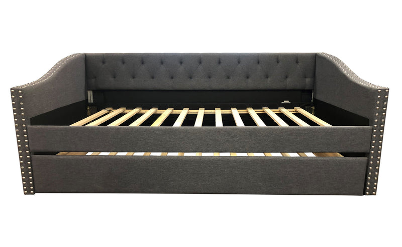 Loretta Gray Twin Daybed - Lara FurnitureDaybed