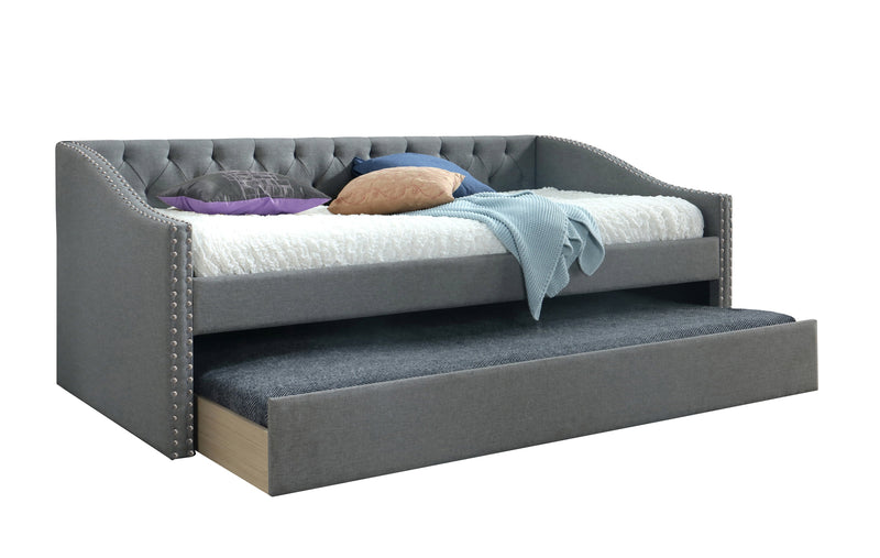 Loretta Gray Twin Daybed - Lara FurnitureDaybed