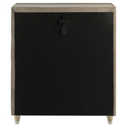 Lorient 5-drawer LED Chest of Drawers Ivory and Camel - 222665