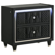 Lorient 5-piece California King Bedroom Set Black - 223161KW-S5