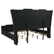 Lorient 5-piece California King Bedroom Set Black - 223161KW-S5B