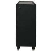 Lorient 8-drawer LED Bedroom Dresser Cabinet Black - 223163