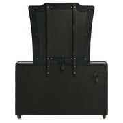 Lorient 8-drawer LED Dresser with Mirror Black - 223163M