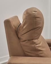 Lorrenton Caramel Power Glider Recliner with Audio System - PC9022042A