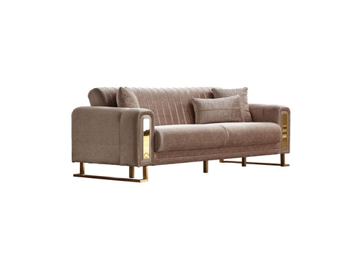 Lotus Convertible Sofa Cream in Cream - 101-LOT-13553-3