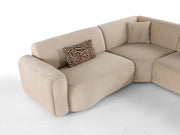 Lotus Sectional Sofa in Beige - 200-ZEN-LOT-BEI-S