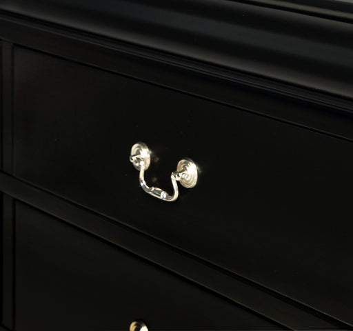 Crown Mark Louis Philip Black Dresser | Ornate Home Crown Mark Louis Philip Black Dresser | Ornate Home