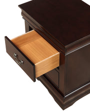 Louis Philip Cherry Sleigh Bedroom Set - Lara FurnitureBedroom Set