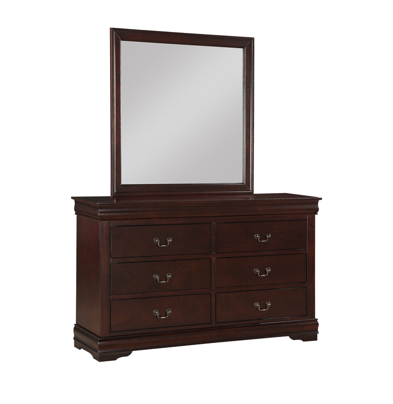 Louis Philip Cherry Sleigh Youth Bedroom Set - Lara FurnitureYouth Bedroom Set