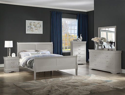 Louis Philip Night Stand Greige - B3750-2