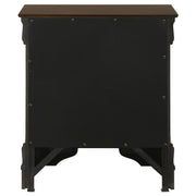Louis Philippe 2-drawer Nightstand Cappuccino - 202412