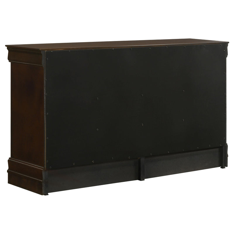 Louis Philippe 4-piece Queen Bedroom Set Cappuccino - 202411Q-S4