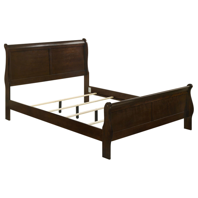 Louis Philippe 4-piece Queen Bedroom Set Cappuccino - 202411Q-S4