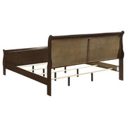 Louis Philippe 5-piece Eastern King Bedroom Set Cappuccino - 202411KE-S5