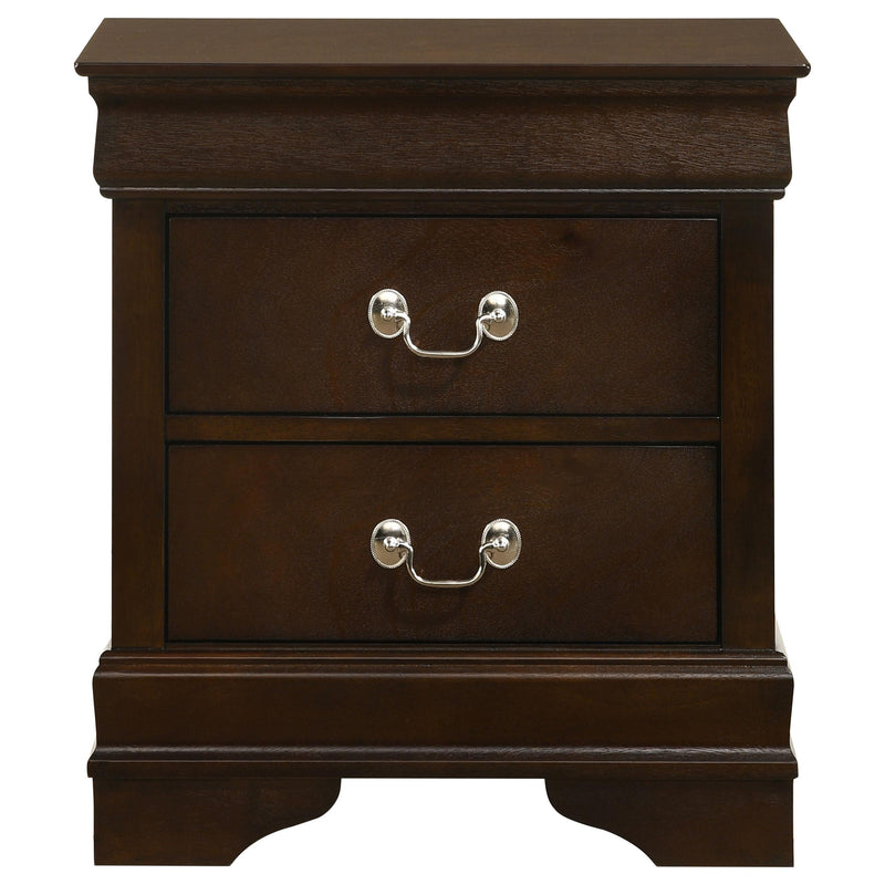 Louis Philippe 5-piece Eastern King Bedroom Set Cappuccino - 202411KE-S5