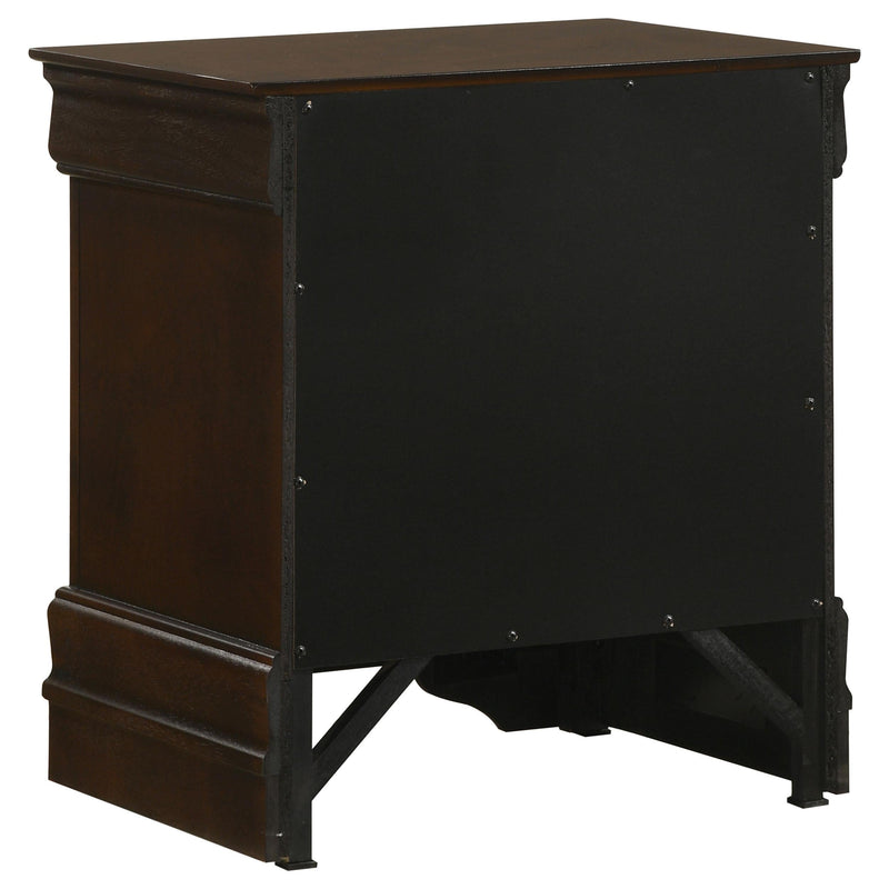 Louis Philippe 5-piece Eastern King Bedroom Set Cappuccino - 202411KE-S5