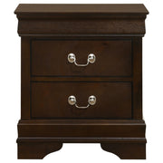 Louis Philippe 5-piece Full Bedroom Set Cappuccino - 202411F-S5