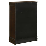 Louis Philippe 5-piece Twin Bedroom Set Cappuccino - 202411T-S5