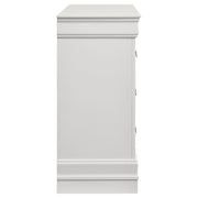 Louis Philippe 6-drawer Dresser White - 202443