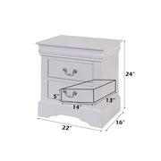 Louis Philippe III Nightstand - 24503