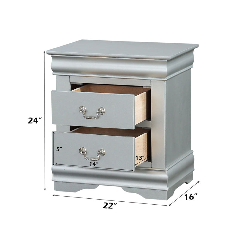 Louis Philippe III Nightstand - 26703