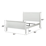 Louis Philippe Twin Bed - 23845T