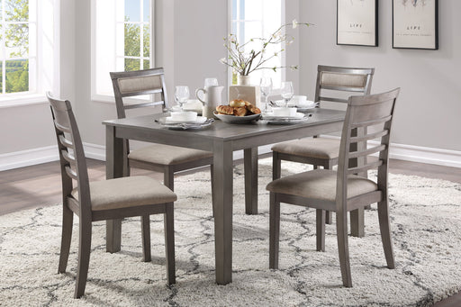 Lovell Gray 5 - Piece Dining Set - Lara FurnitureDining Room Set