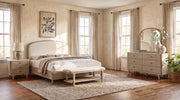 Lucaire 4-piece California King Bedroom Set Sandstone - 225181KW-S4