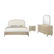 Lucaire 4-piece California King Bedroom Set Sandstone - 225181KW-S4