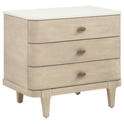 Lucaire 4-piece Eastern King Bedroom Set Sandstone - 225181KE-S4