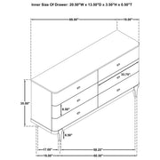 Lucaire 4-piece Queen Bedroom Set Sandstone - 225181Q-S4