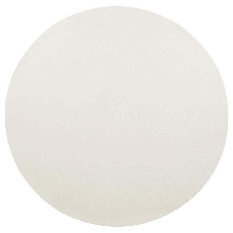 Lucaire 54-inch Round Cultured Marble Dining Table Sandstone - 105967