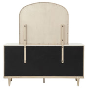Lucaire 6-drawer Dresser Cabinet with Mirror Sandstone - 225183M