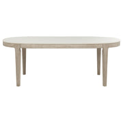 Lucaire 84-inch Cultured Marble Top Dining Table Honed Cream - 105960