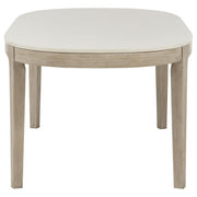 Lucaire 84-inch Cultured Marble Top Dining Table Honed Cream - 105960