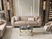 Lucas 3-pieces (Sofa & Loveseat & Chair) Livingroom Set in Grey - 200-ST-LUC-HENRY04-321