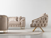 Lucas Chair in Beige - 200-ST-LUC-TURKO276-B