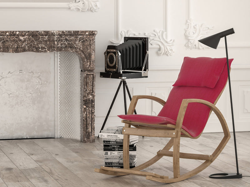 Lucas Rocking Chair Fume in Fume - 701-ROC-FUME