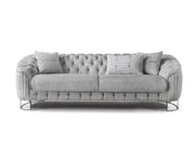 Lucas Stationary Loveseat in Beige - 200-ST-LUC-TURKO276-2