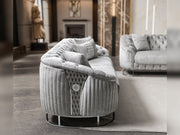 Lucas Stationary Loveseat in Beige - 200-ST-LUC-TURKO276-2