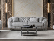 Lucas Stationary Loveseat in Beige - 200-ST-LUC-TURKO276-2